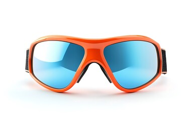 Fototapeta premium a pair of pink and blue sunglasses