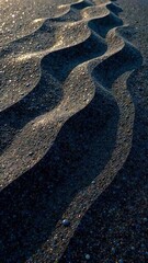 Obraz premium footprints in the sand