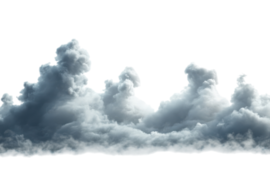 Dramatic gray clouds gather in the sky, creating a moody atmosphere during twilight hours