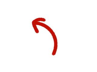 Red arrow towards left