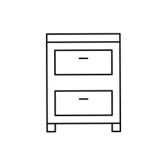 black and white cabinet