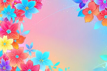 Fototapeta premium A beautiful background and wallpaper hd best quality hyper realistic colorful image