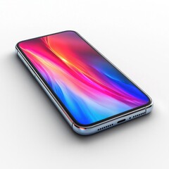 White Background Smartphone Rendering