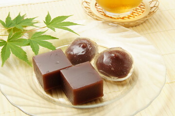 水ようかん　和菓子
