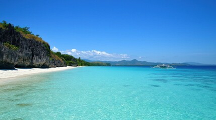 Fototapeta premium Tranquil Tropical Beach