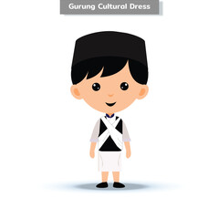 Male Gurung Cultural Dress