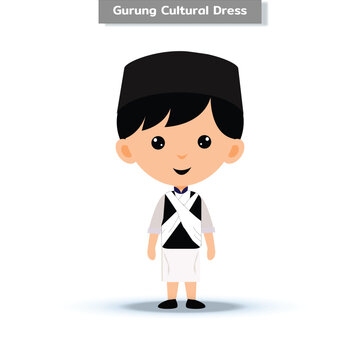 Male Gurung Cultural Dress