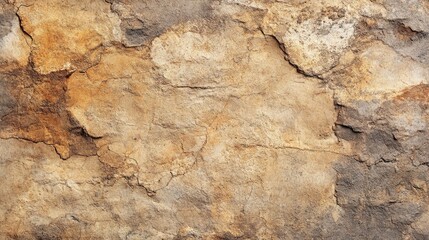 Textured surface of weathered stone with earthy tones and natural patterns suitable for backgrounds or design elements Copy Space