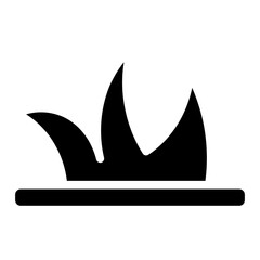 Grass Green Leaves Glyph Icon