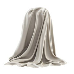 A soft, draped fabric covering an unknown object, suggesting mystery and elegance.
