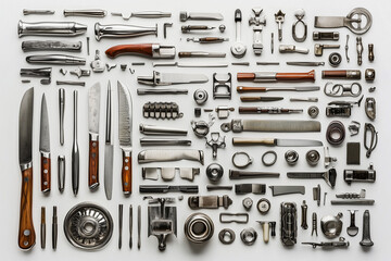 knolling of knives