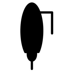 Write Blog Note Glyph Icon