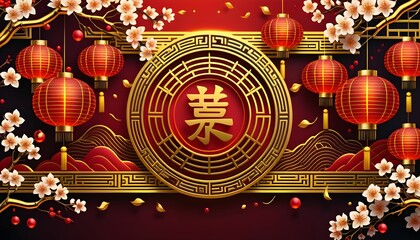 Celebrating the Year of the Rabbit: A Luxurious Chinese New Year Design