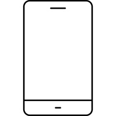 Simple vector icon smartphone
