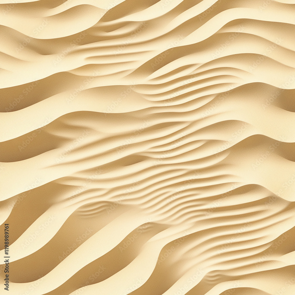 Poster abstract wavy golden texture with sand-like layered pattern