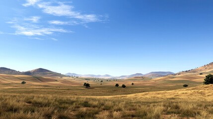 Fototapeta premium Vast Savanna Landscape