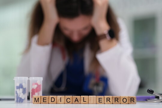 A dedicated healthcare professional is grappling with the significant impact arising from a medical error