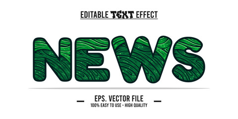 news word typography, vector illustration design, for poster design needs, banners, advertisements, promotions and others. news word made of illustration art letters, eps file