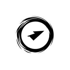 Seamless Looping Arrows Symbol Representing Continuous Process