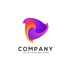 abstract business logo