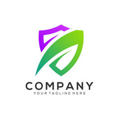 Badge company logo template