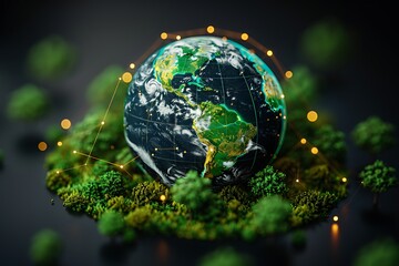 A Concept Image for World Environment and Earth Day