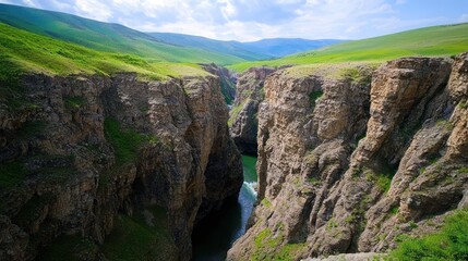 Fototapeta premium River Canyon Landscape