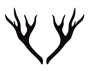 Geweih, Hirsch, Reh, Outdoor - Vektor