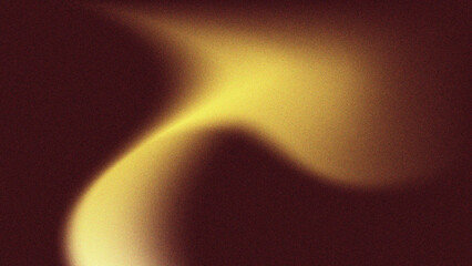 Glowing dark yellow background with copy space for design