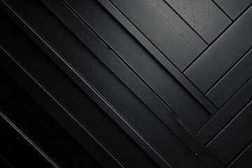 Black metal and glass modern building background with dark abstract texture for web design, print, or presentation mockup template. 