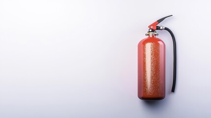 Fototapeta premium Fire Extinguisher Isolated on White Background. Generative AI