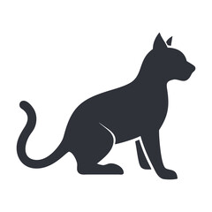 cat icon design silhouette 