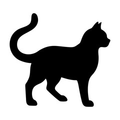 cat icon design silhouette 