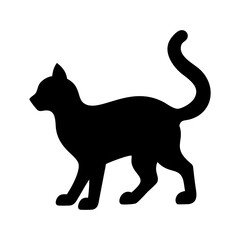 cat icon design silhouette 