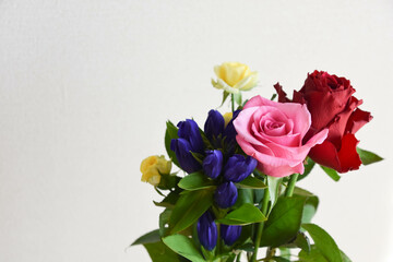 カラフルな花束