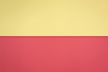 Background for text or advertising. Red and yellow empty background.