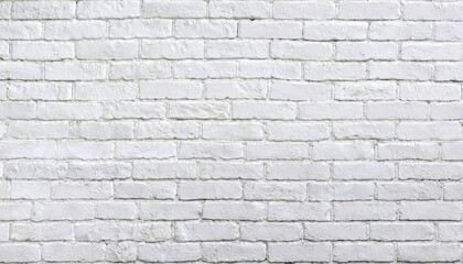 Obraz premium white painted brick wall with rustic texture, ideal for background design, digital mockups, interior decoration, or text overlay