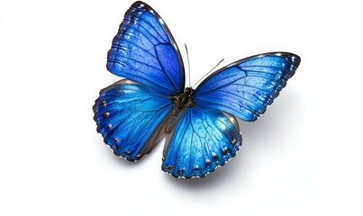 beautiful butterfly isolated on white