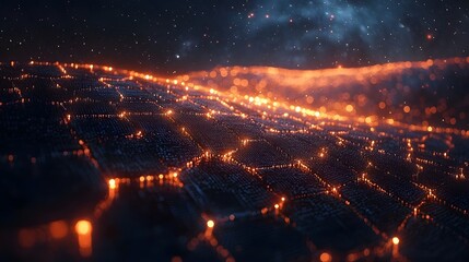 Glowing Blockchain Server Visualizing Live Data Mining and Secure Ledger in Real Time