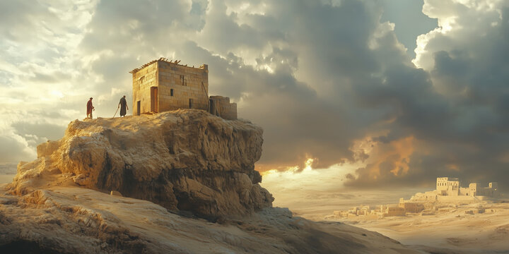 The House Built on a Rock: The Parable of the Two Builders