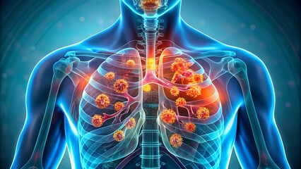 3d rendered illustration of a human body