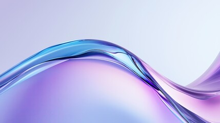 Elegant blue-purple gradient with fluid shape movement.