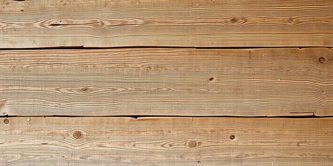 Fototapeta premium Long rough barn plank with nature pattern, old brown board, vintage, board