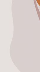 Abstract Fall Background With Leaves And Organic Shapes