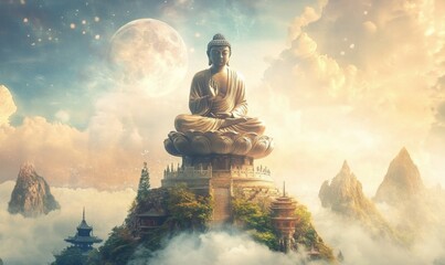 Embracing Diversity and Shared Goals - A Temple of Unity and Achievement Welcoming All Faiths with Divine Blessings