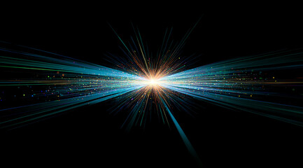 Light beam background