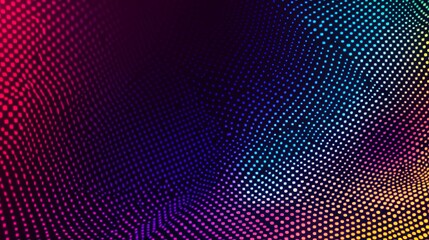 Abstract colorful wave background