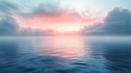 Fototapeta premium Soft dreamy gradient blending pastel tones. Generative AI