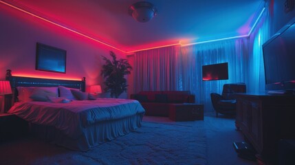 Controlled Lighting: Tailored illumination that adapts to specific needs, whether for mood-setting, tasks, or environmental settings, offering flexible lighting solutions.
