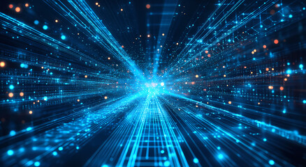 Fototapeta premium Light beam background